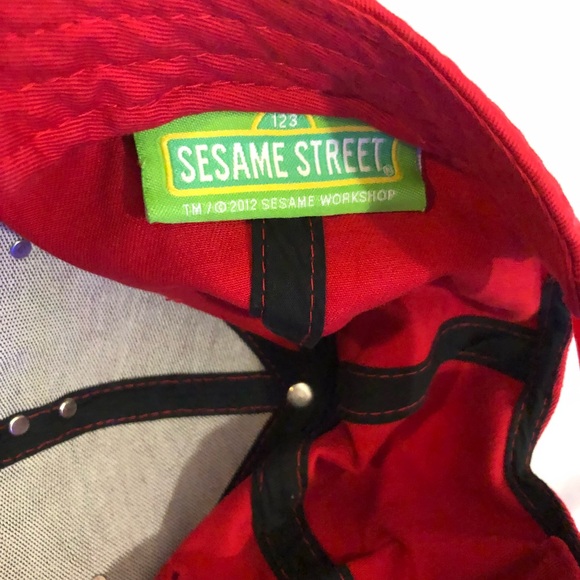 Elmo nerd hat Sesame Street adult unisex OSFM - Picture 3 of 4